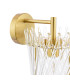 Loire Wall Light Natural Brass and Glass-8