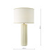 Idella Table Lamp Taupe Ceramic With Shade-4