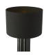 Hebron Table Lamp Black Ceramic With Shade-6