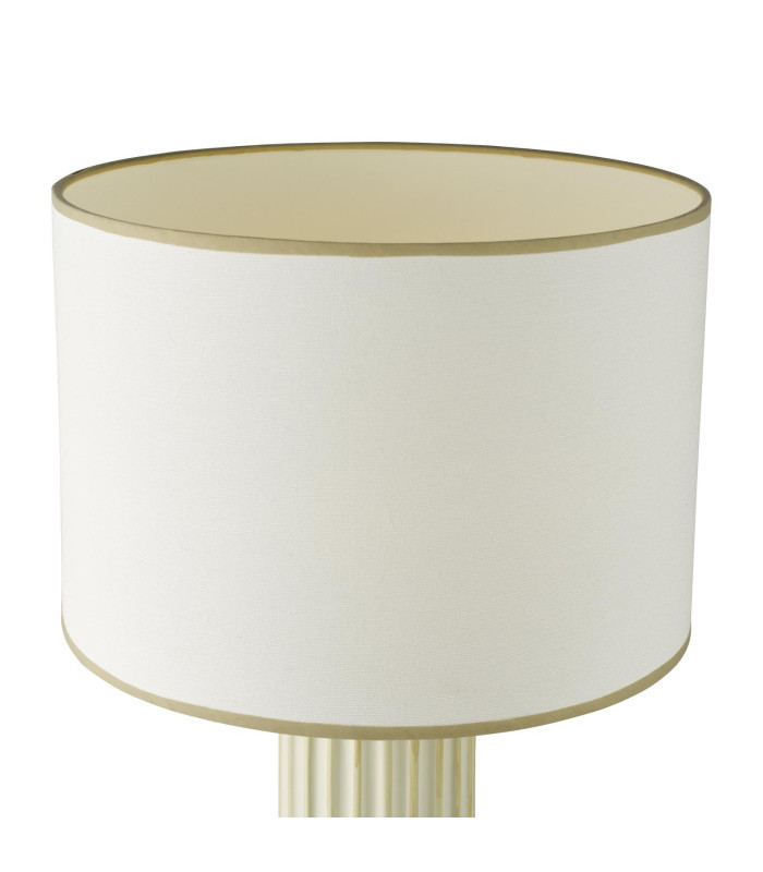 Idella Table Lamp Taupe Ceramic With Shade-6