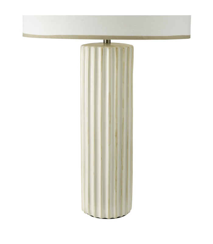 Idella Table Lamp Taupe Ceramic With Shade-7