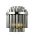 Imani Wall Light Polished Chrome and Smoked Ribbed Glass-1