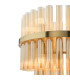 Imani Ceiling Pendant Natural Brass and Champagne Ribbed Glass-6