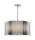 Netra 3 Light Ceiling Pendant Satin Bronze and Ivory-1