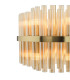 Imani Ceiling Pendant Natural Brass and Champagne Ribbed Glass-7