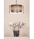 Netra 3 Light Ceiling Pendant Satin Bronze and Ivory-2