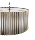 Netra 3 Light Ceiling Pendant Satin Bronze and Ivory-6