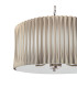 Netra 3 Light Ceiling Pendant Satin Bronze and Ivory-7