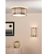 Netra Wall Light Satin Bronze and Ivory-4