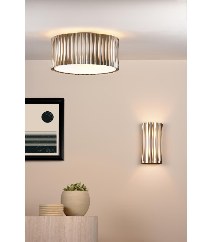 Netra Wall Light Satin Bronze and Ivory-4