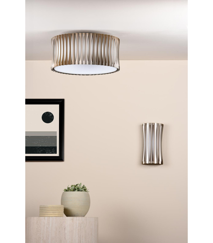 Netra Wall Light Satin Bronze and Ivory-5