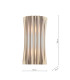 Netra Wall Light Satin Bronze and Ivory-6