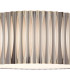 Netra 3 Light Flush Satin Bronze and Ivory-10
