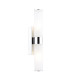 Lars Bathroom Wall Light Polished Chrome and White Frosted Acrylic IP44-1
