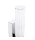 Lars Bathroom Wall Light Polished Chrome and White Frosted Acrylic IP44-6