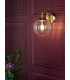 Jocelyn Wall Light Natural Brass and Glass-2