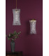 Loire Ceiling Pendant Natural Brass and Glass-5
