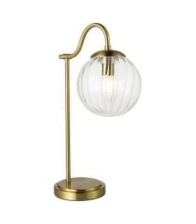 Jocelyn Table Lamp Natural Brass and Glass-1