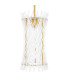 Loire Ceiling Pendant Natural Brass and Glass-9