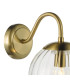 Jocelyn Wall Light Natural Brass and Glass-6