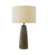Kaulana Table Lamp Brown Ceramic With Shade-5