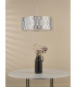 Locryn 4 Light Ceiling Pendant Polished Chrome and Ivory-3