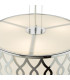 Locryn 4 Light Ceiling Pendant Polished Chrome and Ivory-7