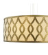 Locryn 4 Light Ceiling Pendant Brushed Bronze and Taupe-8