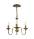 Lydian 3 Light Ceiling Pendant Antique Bronze Fitting Only-7
