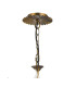 Lydian 3 Light Ceiling Pendant Antique Bronze Fitting Only-11