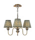 Lydian 3 Light Ceiling Pendant Antique Bronze Fitting Only-12