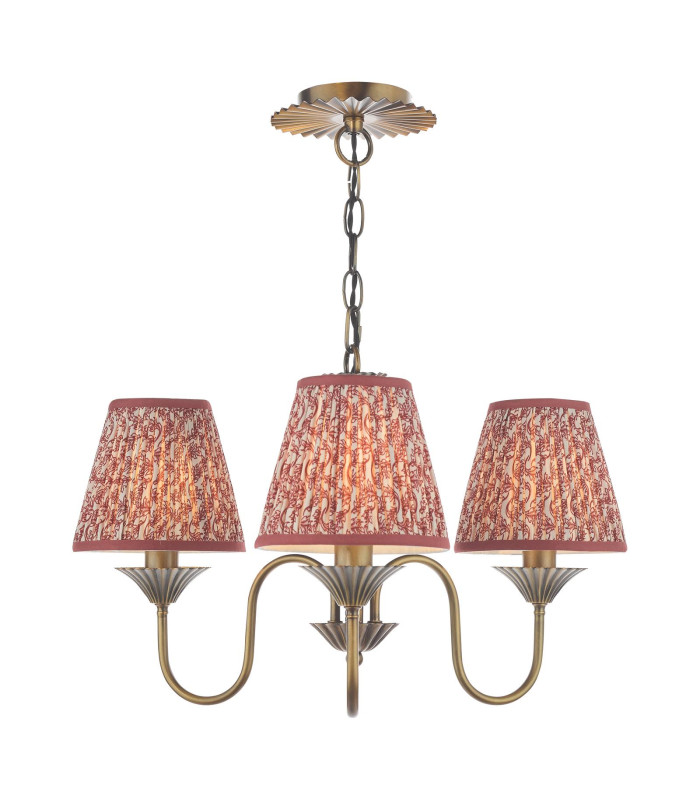 Lydian 3 Light Ceiling Pendant Antique Bronze Fitting Only-13
