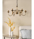 Lydian 6 Light Ceiling Pendant Antique Bronze Fitting Only-3