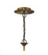 Lydian 6 Light Ceiling Pendant Antique Bronze Fitting Only-11