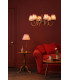 Lydian 6 Light Ceiling Pendant Antique Bronze Fitting Only-4
