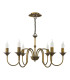 Lydian 6 Light Ceiling Pendant Antique Bronze Fitting Only-7