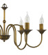 Lydian 6 Light Ceiling Pendant Antique Bronze Fitting Only-10