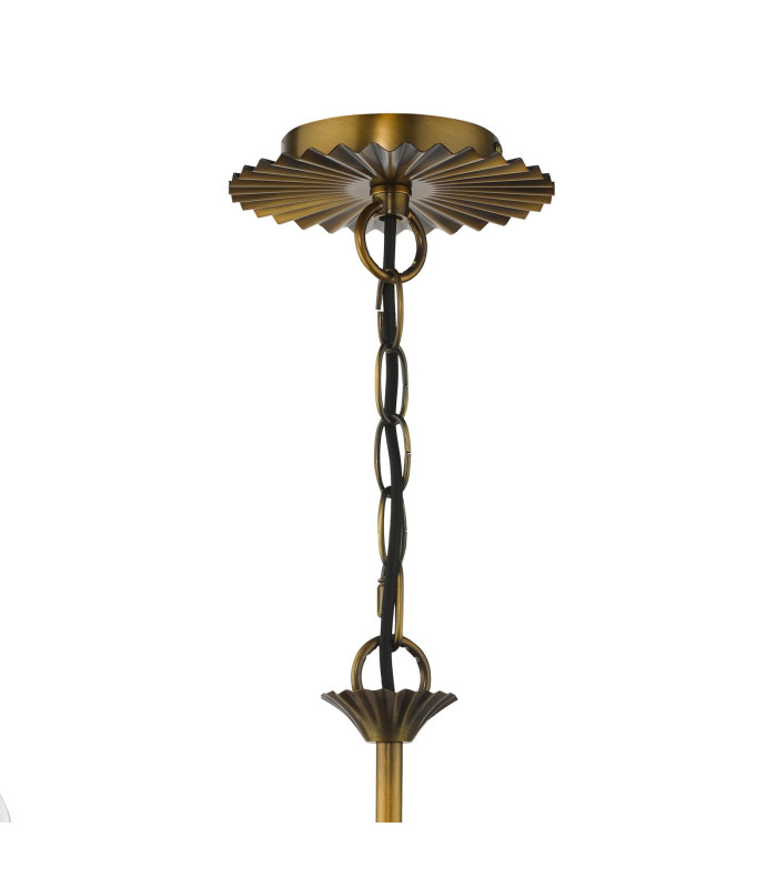 Lydian 6 Light Ceiling Pendant Antique Bronze Fitting Only-11