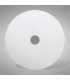 600mm Frosted Acrylic Diffuser with Polished Chrome Centre Detail - 2
