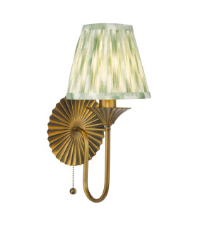 Lydian Wall Light Antique Bronze With Shade-1