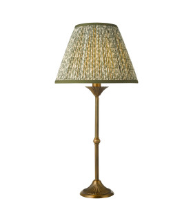 Lydian Table Lamp Antique Bronze With Shade-1