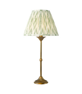 Lydian Table Lamp Antique Bronze With Shade-1
