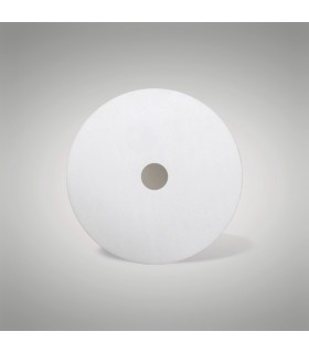 400mm Frosted Acrylic Diffuser with Satin Nickel Centre Detail - 2