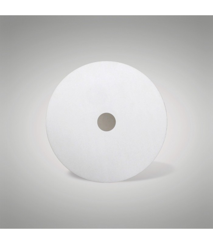 400mm Frosted Acrylic Diffuser with Satin Nickel Centre Detail - 2