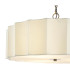 Noura 3 Light Ceiling Pendant Ivory and Antique Bronze-6