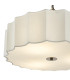 Noura 3 Light Ceiling Pendant Ivory and Antique Bronze-7
