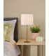 Noura Table Lamp Antique Bronze and Ivory With Shade-2