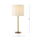 Noura Table Lamp Antique Bronze and Ivory With Shade-4
