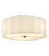 Noura 3 Light Flush Ivory and White-1