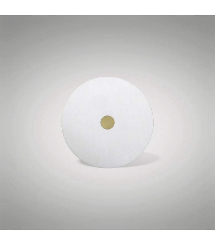 300mm Frosted Acrylic Diffuser with Antique Brass Centre Detail - 2